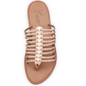 Joie A La Plage Rose Gold Sahara Sandals